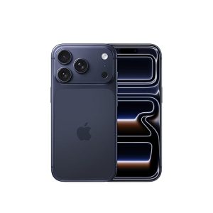 iPhone 17 Pro 256 GB: 15.93 cm (6.3″) Display with Promotion up to 120Hz, A19 Pro Chip, Breakthrough Battery Life, Pro Fusion Camera System with Center Stage Front Camera; Deep Blue